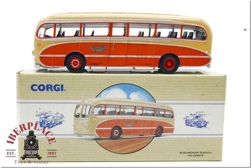 1:50 escala auto-modelismo Corgi 97174 Burlingham seagull yelloways