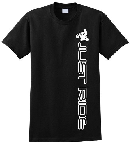 JUST RIDE ATV T SHIRT QUAD 4 WHEELER - Picture 15 of 17