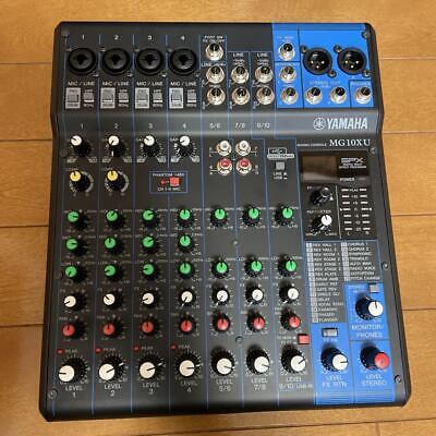 YAMAHA MG10XU 10-Input 4 Mic Analog Mixing Console Audio Interface Mixer  Effects | eBay