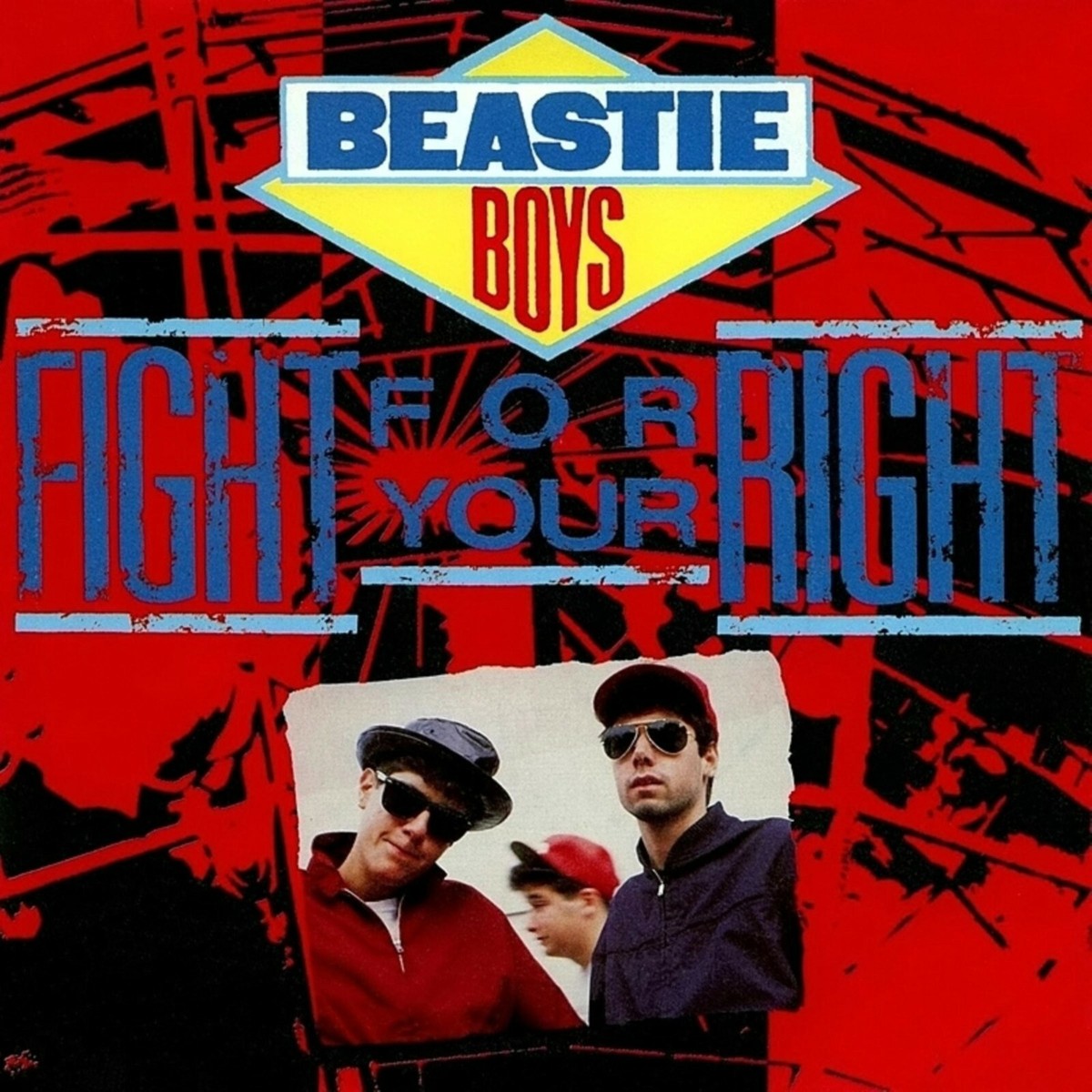 BEASTIE BOYS Fight for Your Right BANNER HUGE 4X4 Ft Fabric Poster