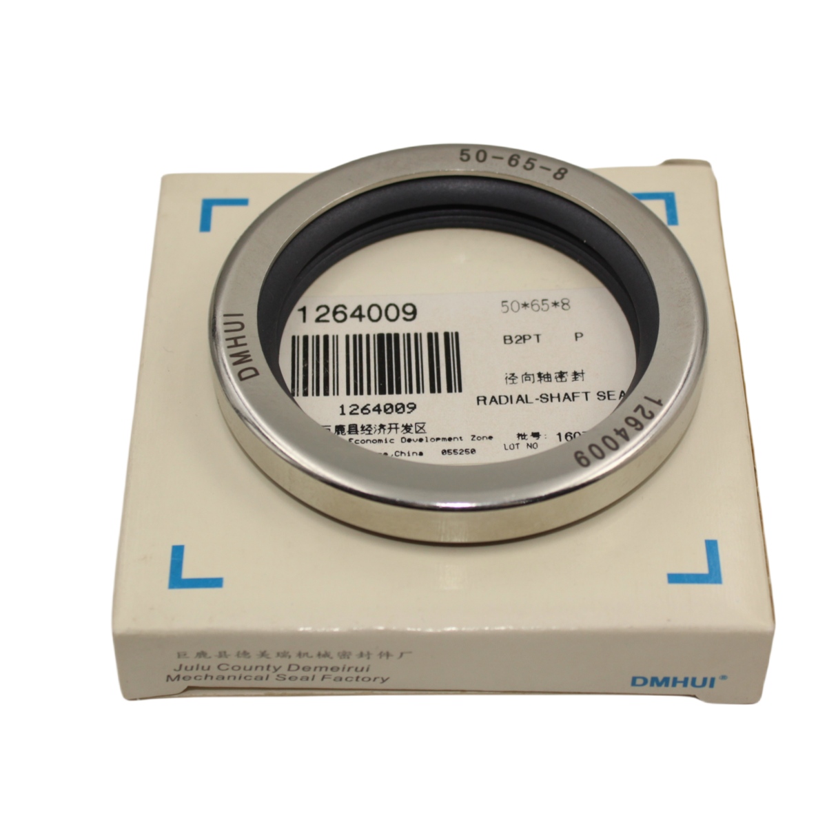 Oil Seal 50x65x8 Double Lip Seal Stainless Steel Oil Seal PTFE SS