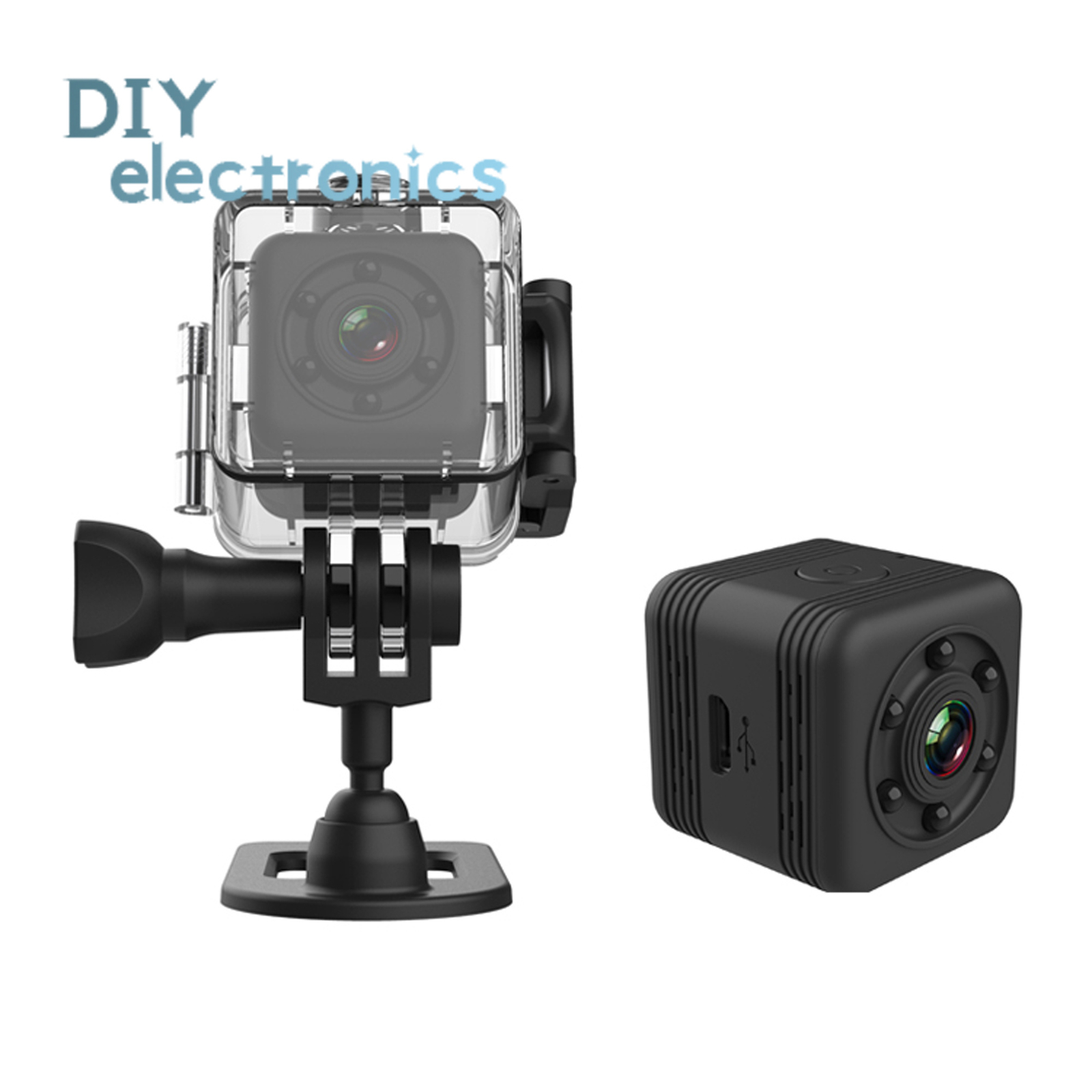 SQ29 HD Mini Sports Camera Outdoor Waterproof DV Camcorder 300mAh