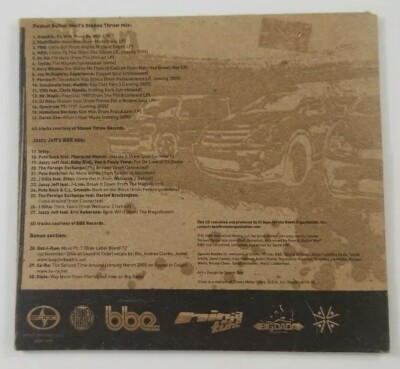 Scion CD Sampler V.10 The Indie Labels Peanut Butter Wolf DJ Jazzy