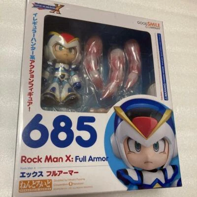 Nendoroid 685 Rockman X Full Armor Megamen Non-Scale PVC Figure Capcom Japan - Bild 1 von 4
