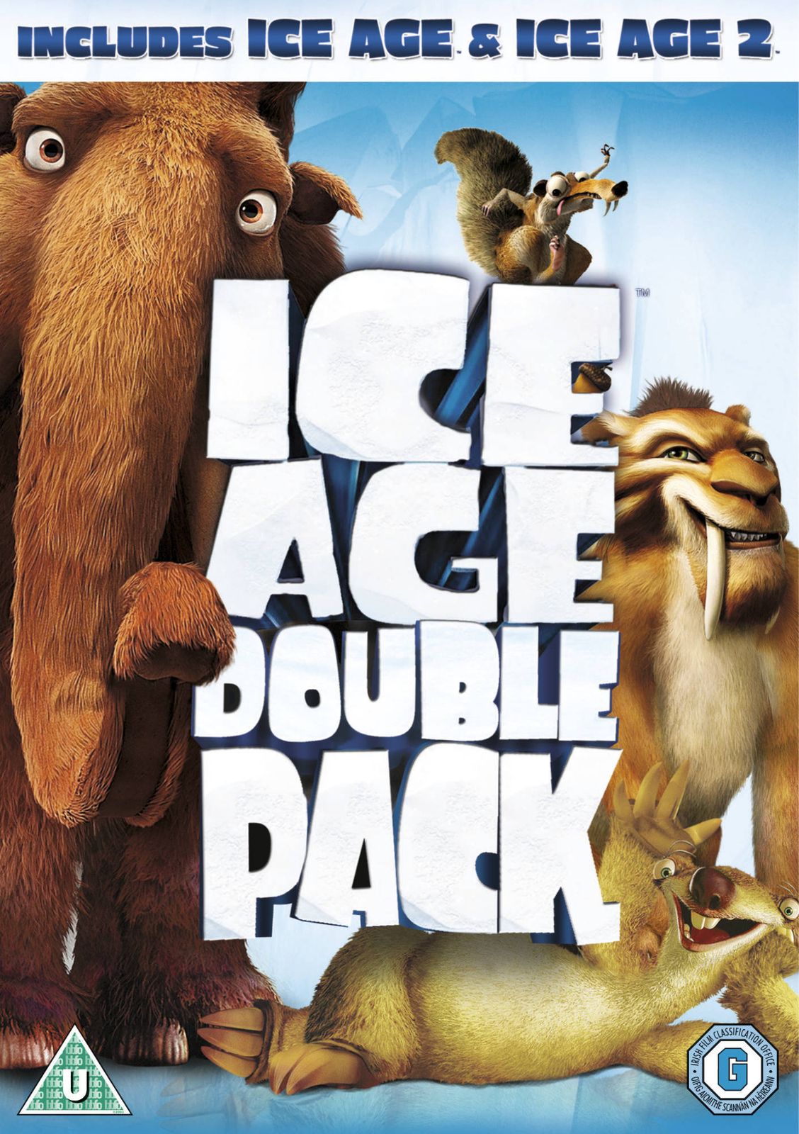 Ice Age/Ice Age 2 - The Meltdown (DVD) Ray Romano Denis Leary John Leguizamo