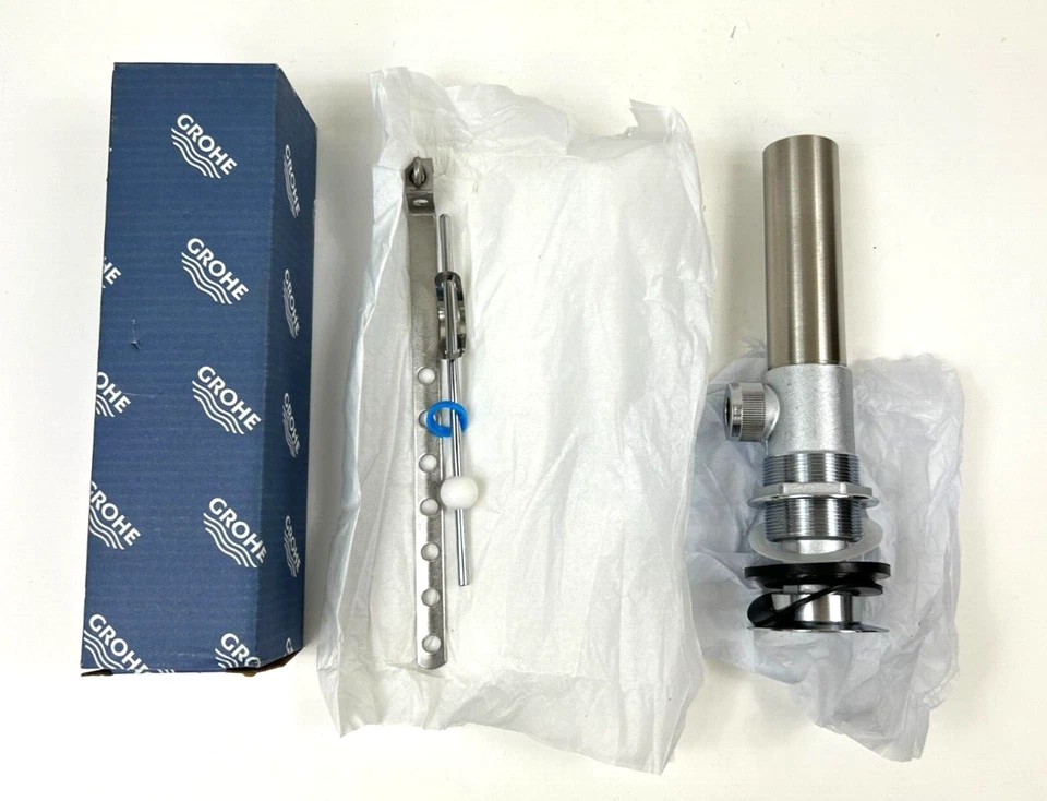 GROHE 405 331 045 Lavatory Sink Pop- Up Drain Assembly new old stock - Image 2 of 4