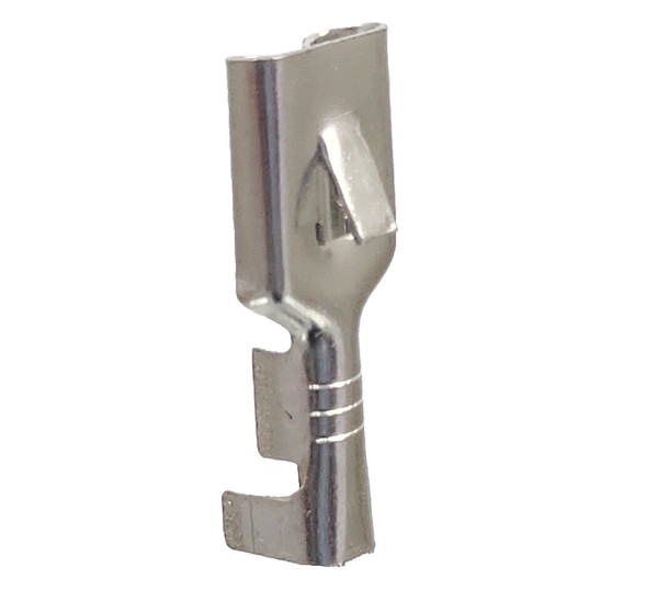 25X 6,3 Flachstecker Kabelschuhe Kabel SteckhüLsen Crimp Auto 1,0Mm² ZNG-A-image