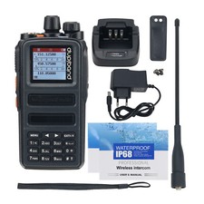 HamGeek HG3288 10W All Band Walkie Talkie IP68 Waterproof VHF UHF Radio 199 CH