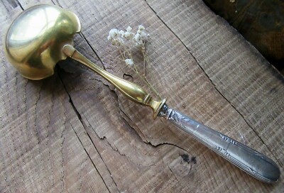 ELEGANT FRENCH ANTIQUE SAUCE SPOON MINERVA | eBay