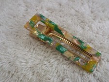Green Acrylic Hair Clip Accessory B61 