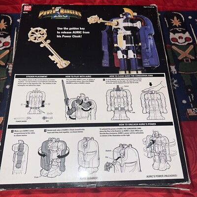 1996 Bandai/Saban POWER RANGERS ZEO Deluxe AURIC: the Conqueror