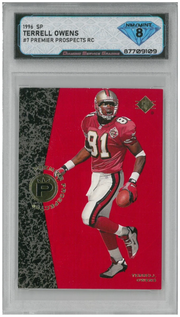 1996 SP Terrell Owens #7 for sale | eBay