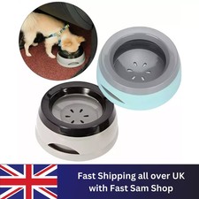 Ciotola acqua potabile per cani UK galleggiante bocca non bagnata cane gatto senza fuoriuscita dispenser