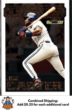 1994 Topps #4 Joe Carter Black Gold Toronto Blue Jays