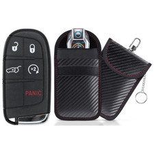 Smart Key Fob 2015-2020 Dodge Durango FCC: M3N-40821302 MPN:  Protective Pouch