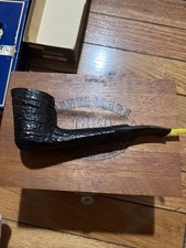 Pipa tabacco Savinelli autografo fatta a mano tenuta italiana Briar Made in Italy