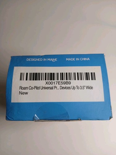 ROAM CO-PILOT SUPPORT DE VÉLO UNIVERSEL POUR TÉLÉPHONES INTELLIGENTS JUSQU'À 3,5 LARGE NOIR - Photo 4 sur 4