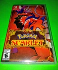 Pokemon Scarlet - Nintendo Switch Game Tested Works CIB