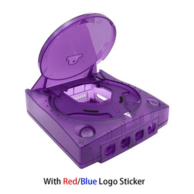 Replacement Shell Clear Case for SEGA Dreamcast Retro Video Game Console Translu