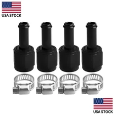 AN6 Straight -6AN Female to 5/16" Swivel Hose Barb Fitting Adapter 4Set