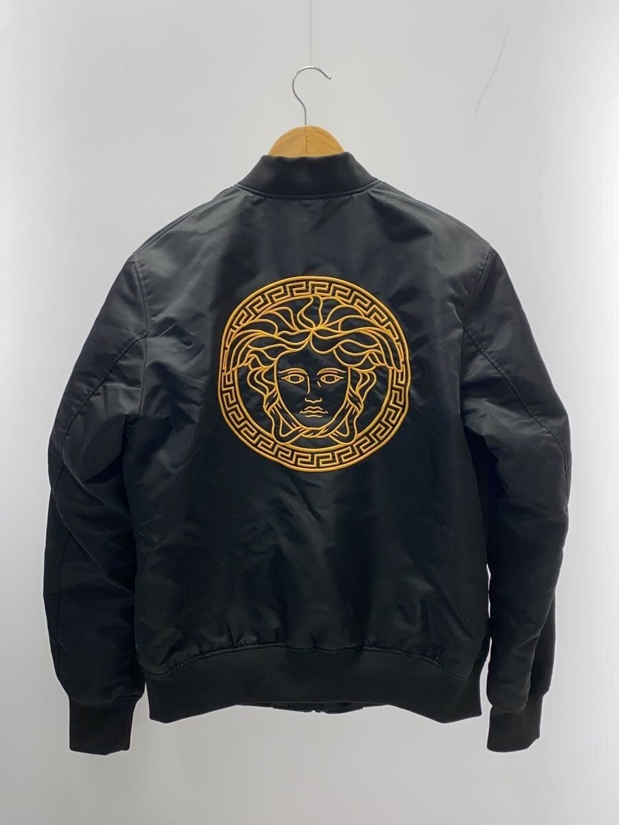 Versace nylon jacket 46 polyester black 1011848 - image 2