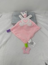 Cudlie UNICORN 12  Textured Teether / Security Blanket