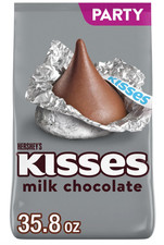 HERSHEY'S KISSES Milk Chocolate Candy Party Pack, 35.8 oz