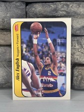 1986-87 Fleer Stickers #4 Alex English Denver Nuggets