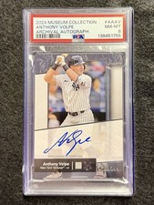 2024 Museum Collection - Anthony Volpe #AA-AV Archival Auto /299 Yankees - PSA 8