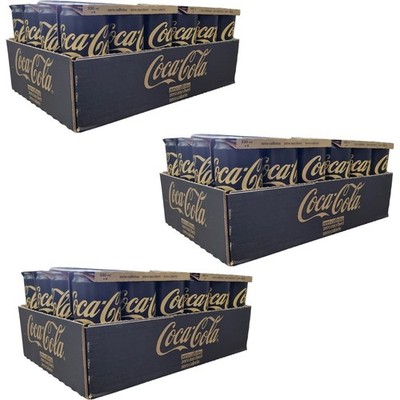 72x COCA-COLA Zero Zuccheri Zero Caffeina null zucker null koffein 330ml