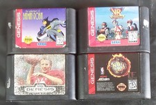 Sega Genesis Game Lot: Batman & Robin, VR Troopers, NBA Jam T.E. JM Football