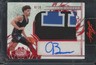 2025 Leaf Trinity Red Cayden Boozer 8/10 Auto Autograph Patch Jersey