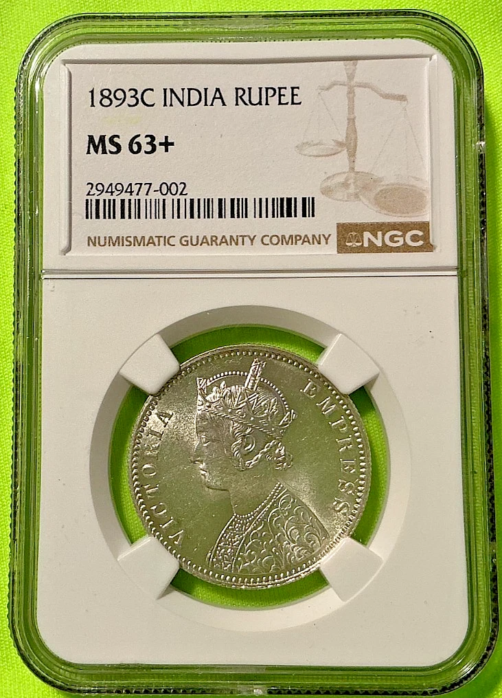 Uncirculated MS 63 Graded Indian Coins for sale | eBay