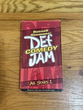 Def Comedy Jam All Stars 1 Video VHS Tape 1999 Russell Simmons MARTIN LAWRENCE
