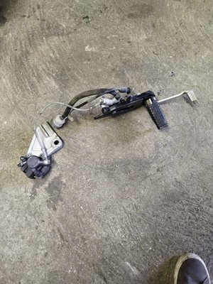 Kawasaki Gpz 500 S Ex 500 D Bremse Bremspedal hinten mit Spiegler Leitung