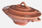 Fiesta Harlequin Rose collection by Homer Laughlin bowl w cover Casserole
