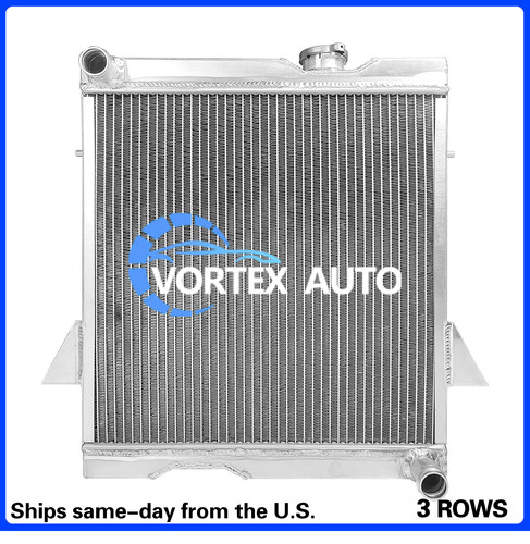 Aluminum Radiator For Triumph TR6 1969-1974 1970 1971；TR250 1967 1968 2.5L l6 MT