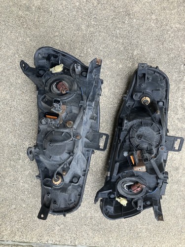 Used OEM Left & Right Headlight Assemblies For 2008 Mitsubishi Lancer Factory - Picture 4 of 6
