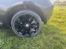 VW Scirocco 18” OEM Black Alloy Wheels Set of 4