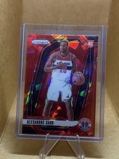2024-25 Panini Prizm - Alexandre Sarr #264 Red Ice Prizm (RC)