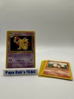 Vintage Pokemon Base Set 9-Card Lot Bulbasaur Charmander Kadabra MP-LP