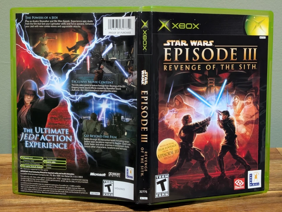 Star Wars: Episode 3 III Revenge of the Sith (Microsoft Xbox)➡️No Manual- Nice📀 - Image 4 of 4