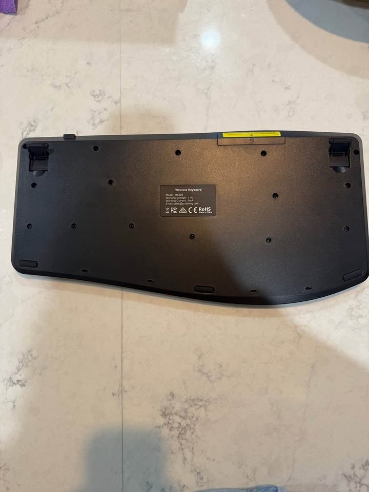 MK399 Wireless Keyboard and Mouse Combo - Black