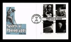 Dr Jim Stamps Masters of Photography 4v Set First Day Cover Artmaster Cachet