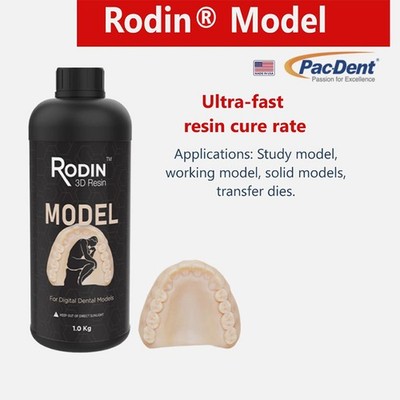 Rodin  Model 3D Resin Printing Material Rodin For Digital Dental Models 3DR-TANF