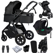 For Your Little One Cruise 3 In 1 Travel System With Car Seat - Eclipse Black