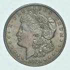 1921 Morgan Silver Dollar - Last Year Issue 90% $1 Bullion *588