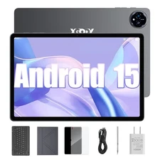 11.1" WIFI Tablet Android 15 256GB Tablet Pad Octa-Core Netflix Dual Camera US