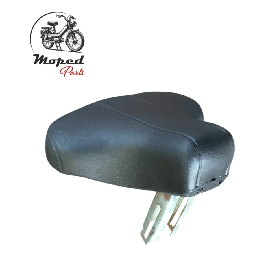 Selle Piaggio Ciao en caoutchouc noir pour mobylette Boxer et Bravo