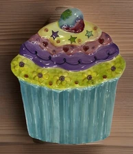 Sue Zipkin Certified International Cupcake Plate/Decor Or Spoon Rest